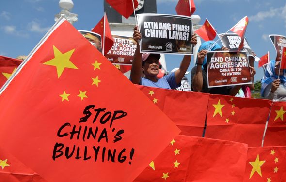 Campaign to stop China's dominance in the region