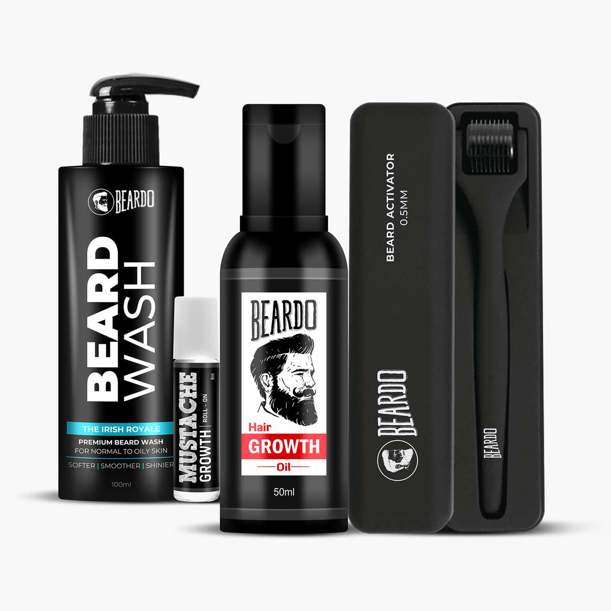 4.BEARDO Don Beardos Beard Growth Pro Kit
