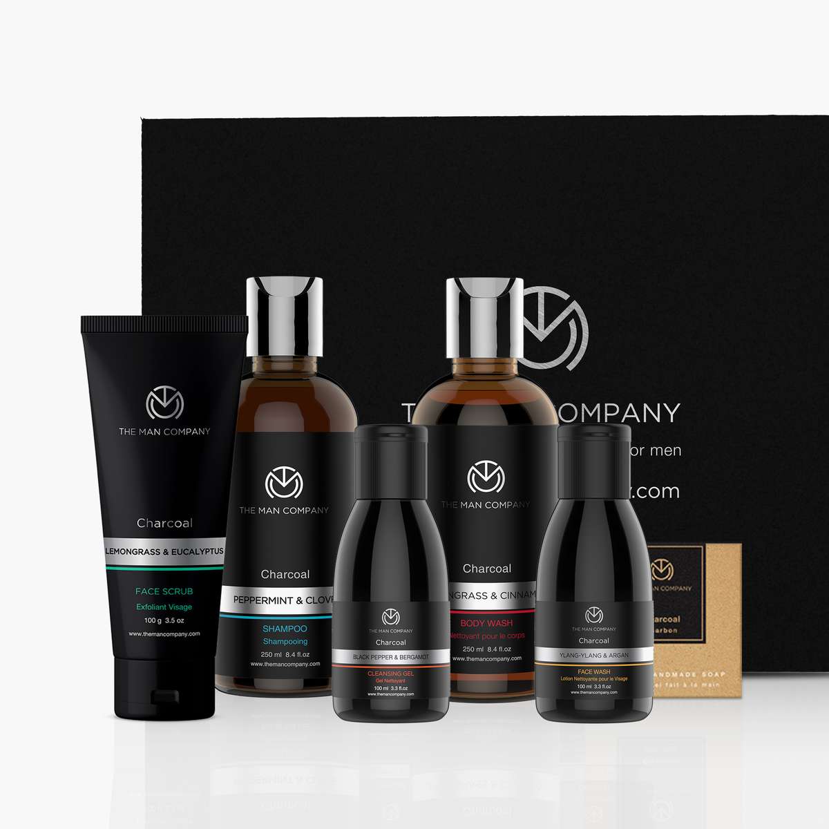 1.THE MAN COMPANY Charcoal Collection