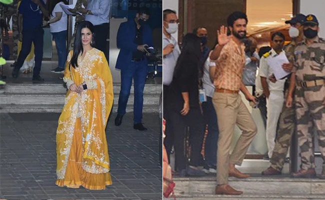 Katrina Kaif And Vicky Kaushal Fly Mumbai-Rajasthan For Wedding. See Airport Pics