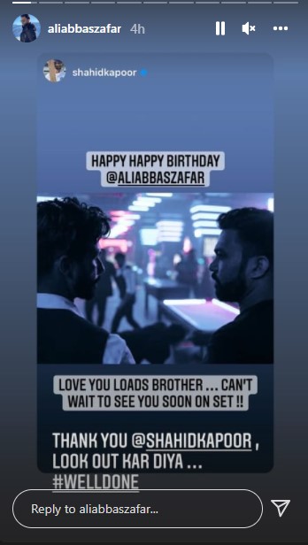 India Tv - 'Well done': Shahid Kapoor gets scolding from Ali Abbas Zafar for revealing look from upcoming film