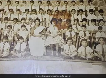 Anil Kapoor Shares A Throwback Picture From His School Days