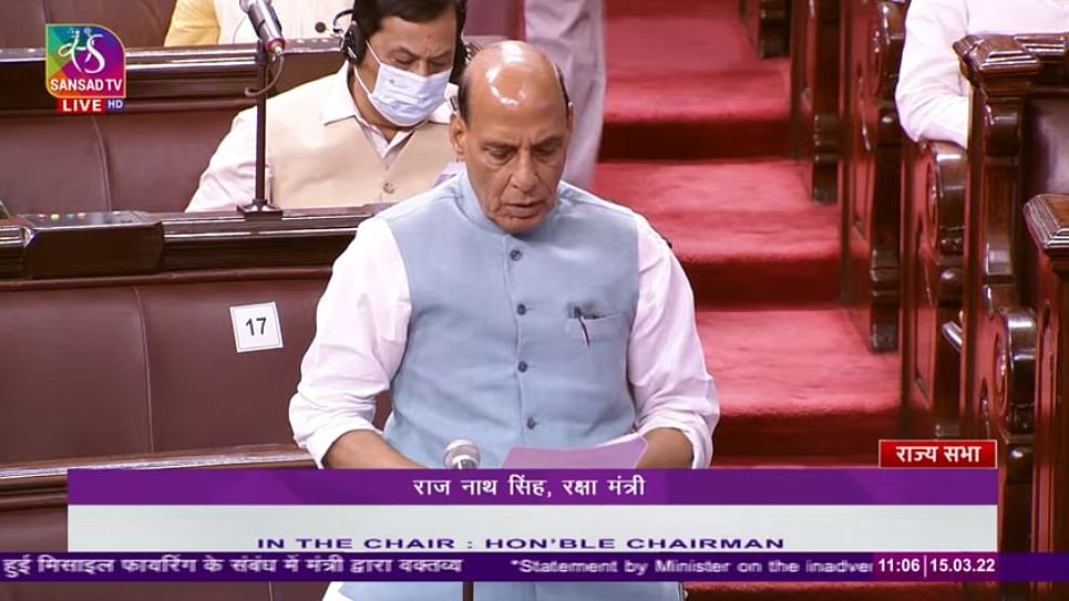 India's missile system highly safe and secure: Rajnath on accidental firing of missile