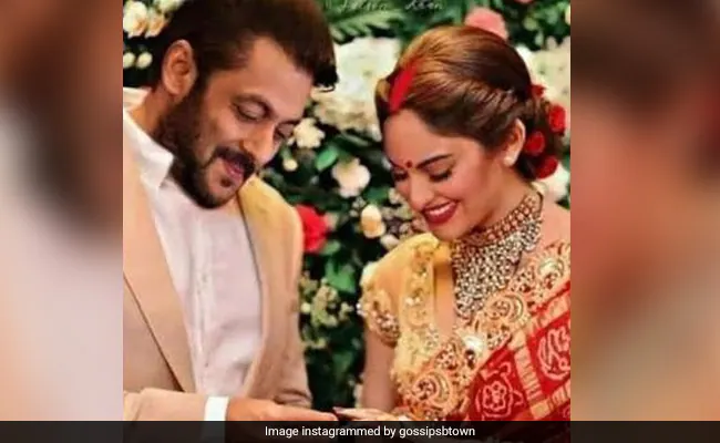 Why Internet, Why? Photoshopped Wedding Pic Of Salman Khan And Sonakshi Sinha Is Going Viral