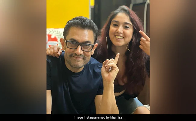 'Who Needs YouTube Tutorials?:' Aamir Khan Did Daughter Ira's Makeup. She Her Post