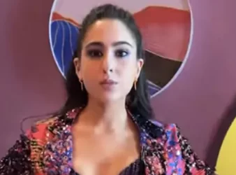 Sara Ali Khan In A Multi-Coloured Sequin Dress Has Left Us Absolute Speechless