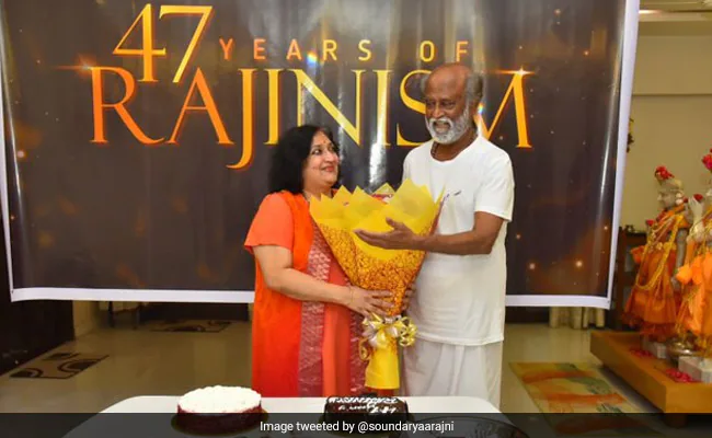 Rajinikanth Completes 47 Years In Films, Daughters Aishwaryaa, Soundarya Share Pics From Celebrations
